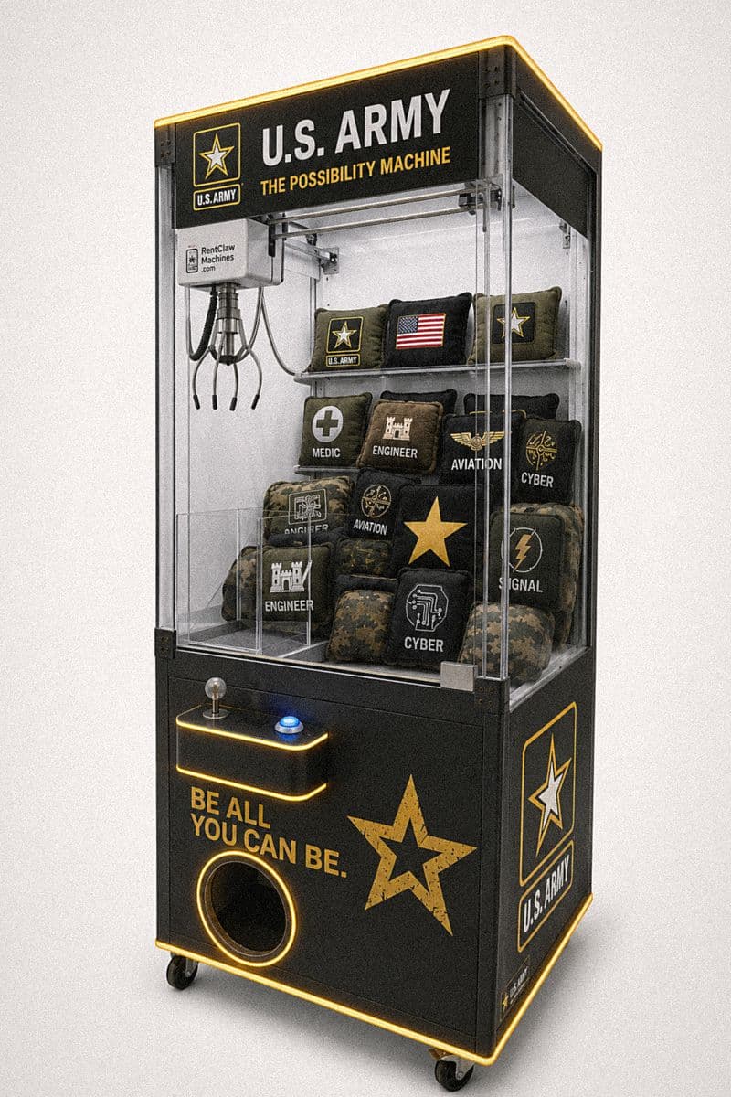 US Army branded Event Claw 31L example build: The Possibility Machine